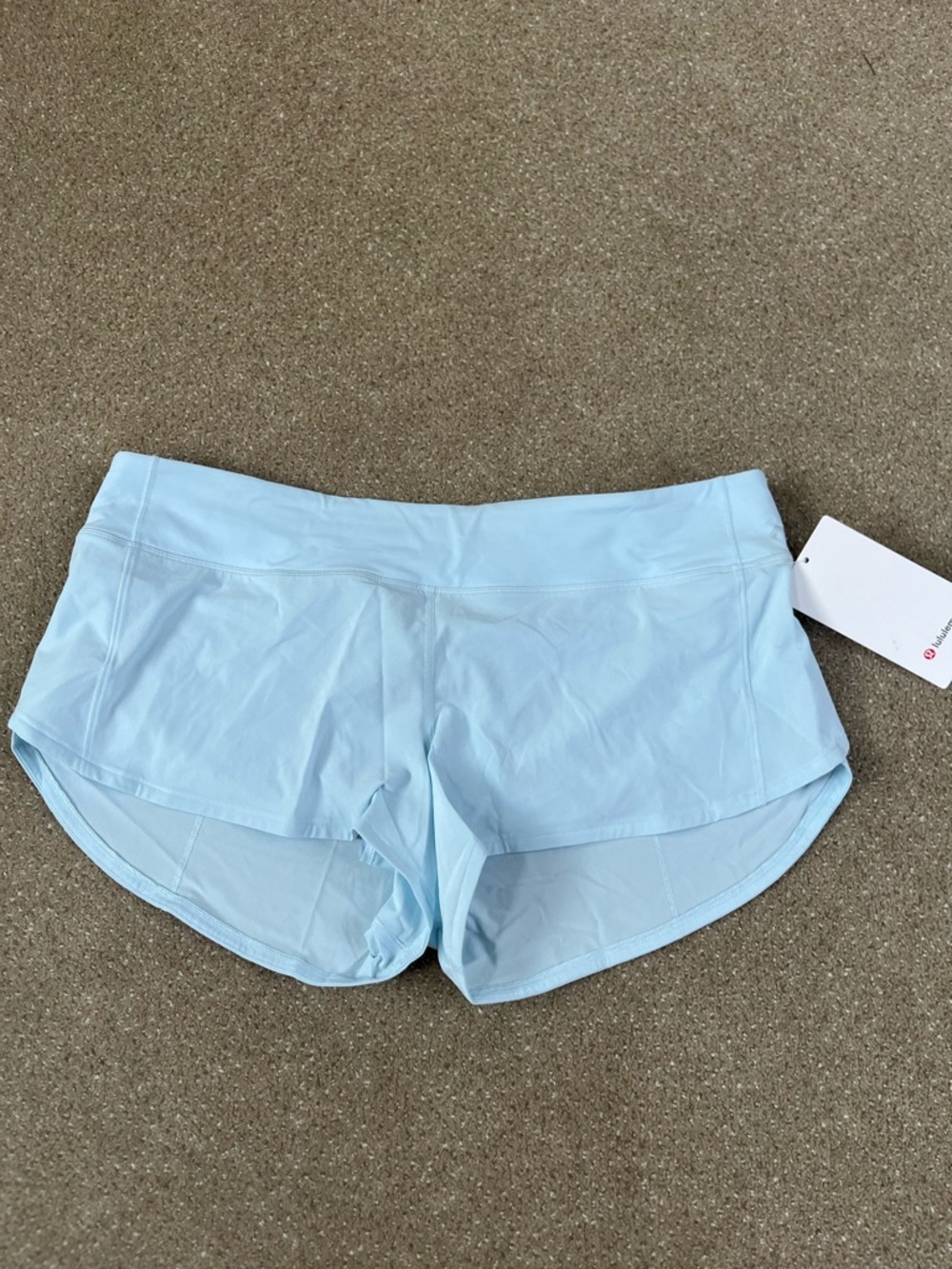NWT Lululemon speed up shorts size 12